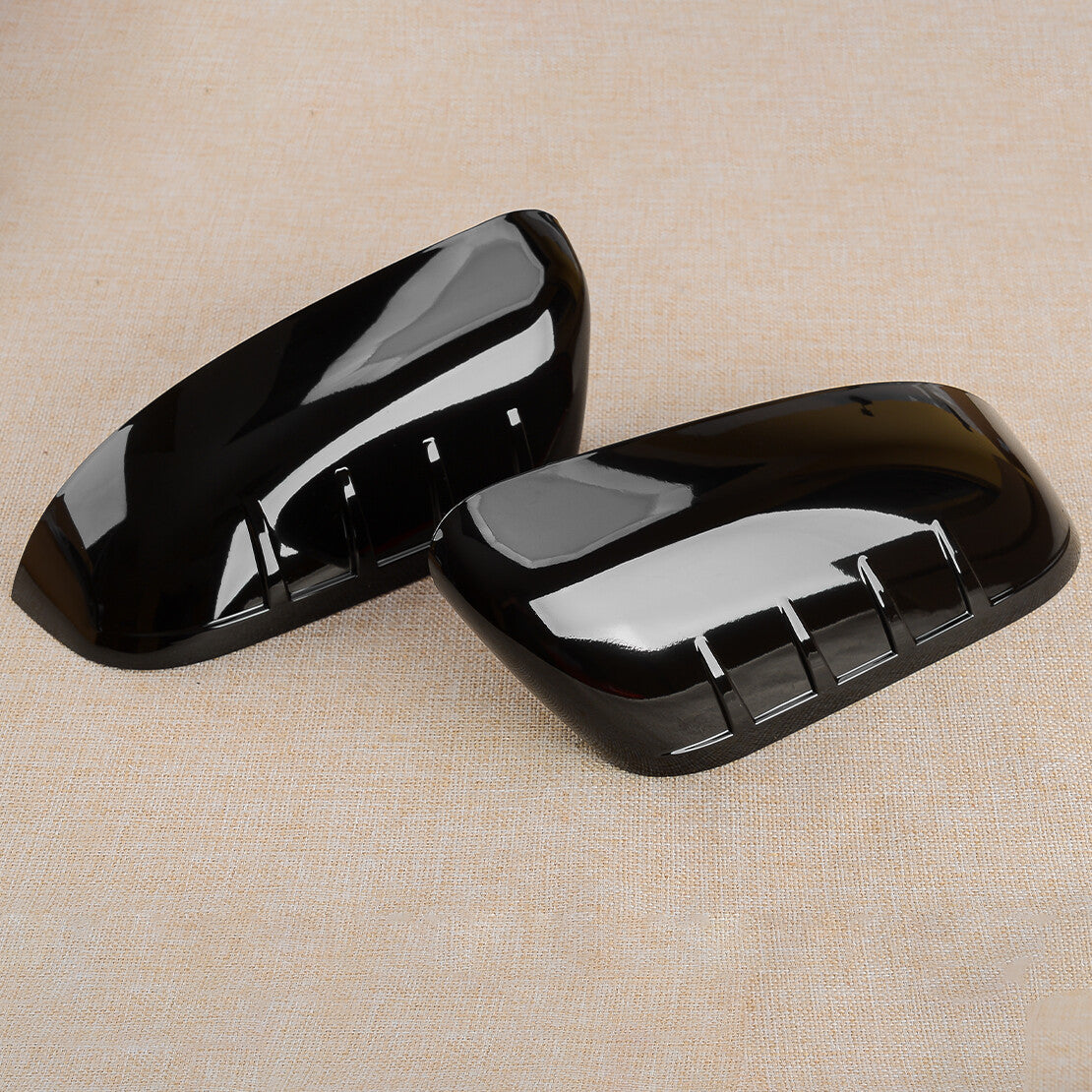 ya 1 8.5.1 Gloss Black Side Mirror Cover Fits for Explorer 2011 2012 2013 2014 2015. 