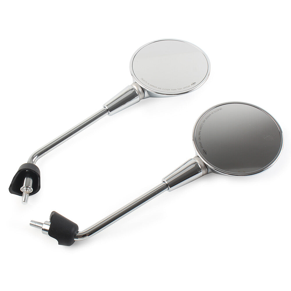ya 5 8.7 Rearview Side Mirrors For Vespa GTS GTV 125 200 300ie Sprint Primavera150 Chrome