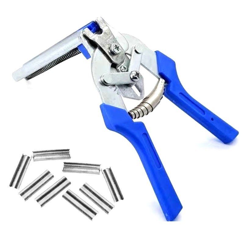 ya 25 Professio l Cage Fastening Pliers Includes 600 M Clips for Upholstery Install