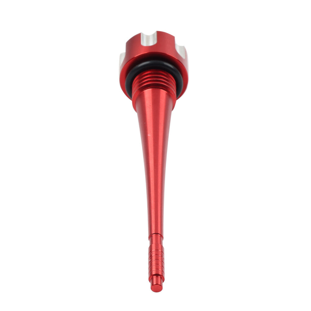 ya 5 8.7 Red CNC Oil Dipstick Red for Lifan YX 125cc 140cc Engine Pit Dirt Bike