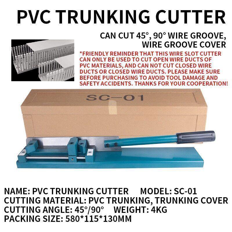 ya 25 Wire Duct Cutter SC-01 Plastic Slotted Wiring Duct And Covers Cutting Machine