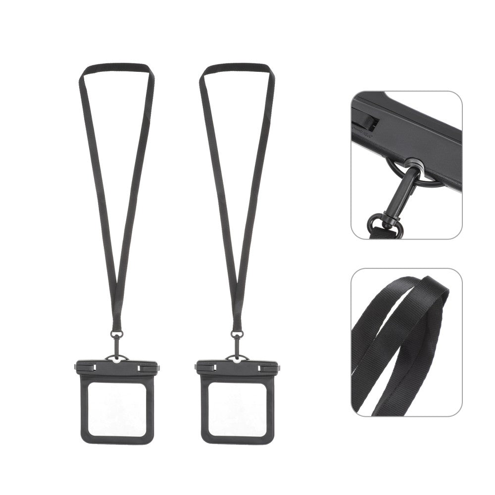 ya 5 8.7 2 Pcs Waterproof Key Bag Fishing License Holder Swimming Earphone
