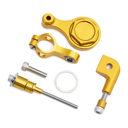 ya 5 8.7 Motorcycle Gold CNC Steering Damper Bracket Mounting for Yamaha YZF R6 2006