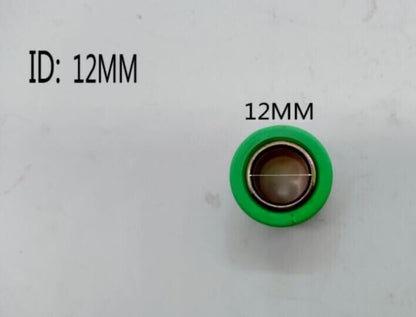 ya 5 8.7 2PCS Motorcycle Rear Shock Absorber Rubber Bush Ring Green Bike Spare Part 12mm