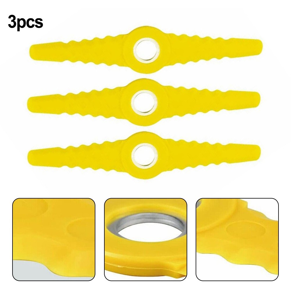 ya 17 Blade 3 Pcs Accessories Easy To Install Electric Trimmer/Edger Plastic