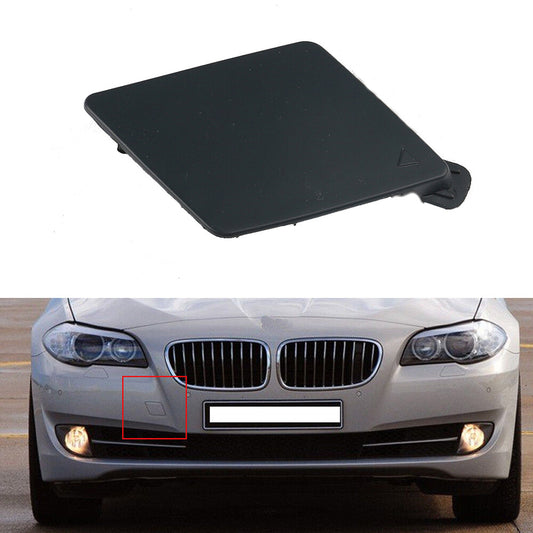 ya 2 6.26.2 For 11-13 for BMW 535i 550i F10 528i Front Tow Hook Cover Bumper Cover unpaitend