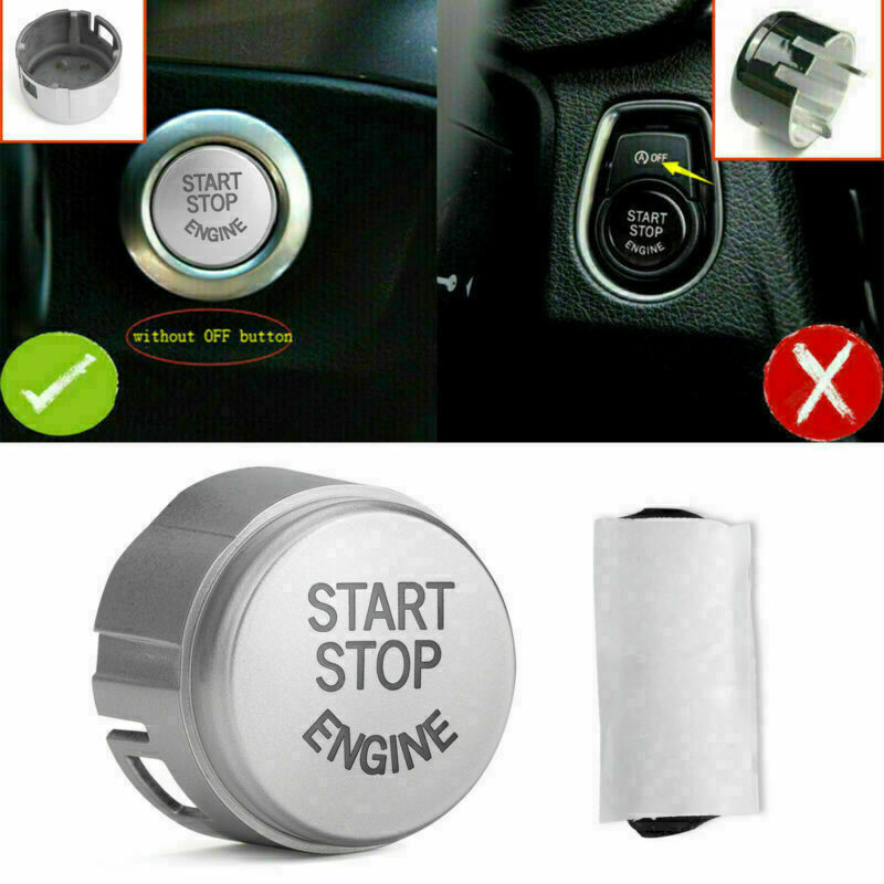 ya 1 8.5.1 Silver Start Stop Engine Button Switch Cover Fits F01 F02 F10 F11 F12 F15/16