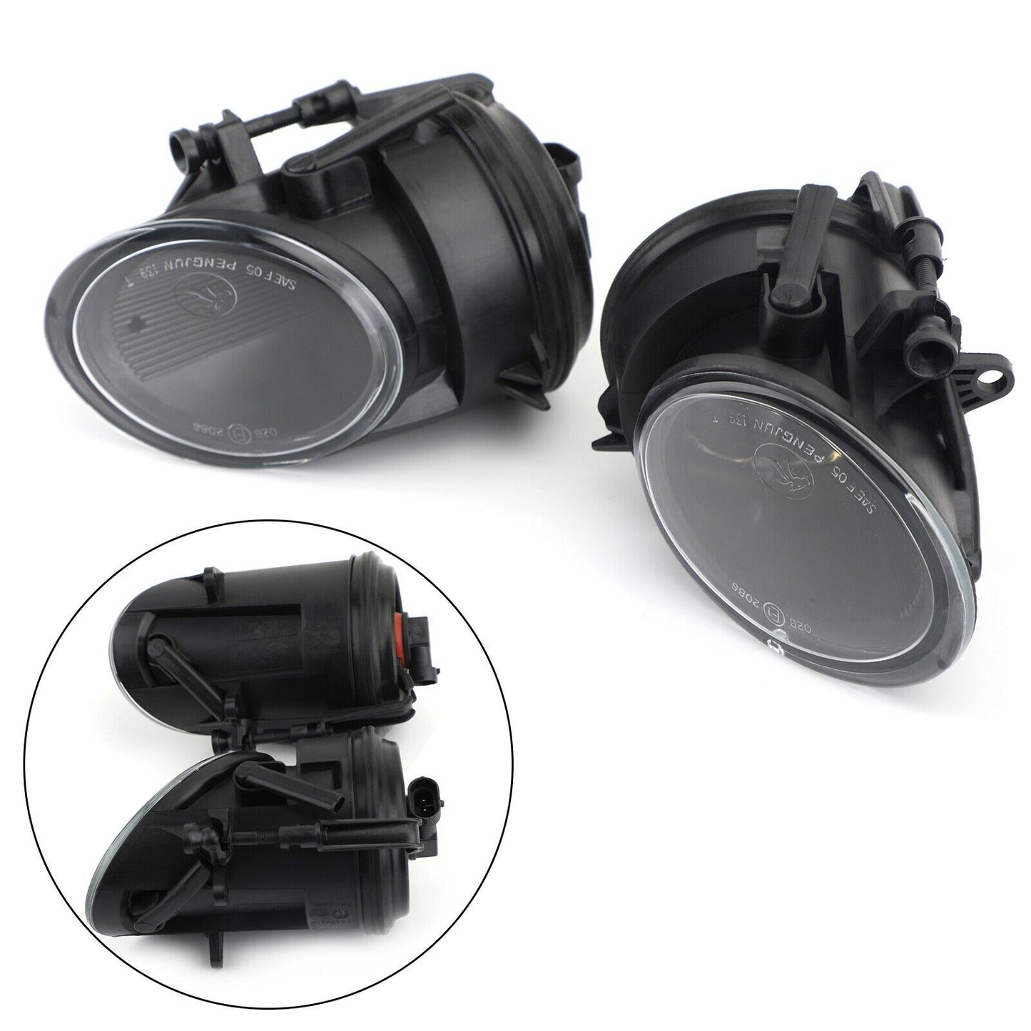 ya 1 8.12 baidi New Pair Fog Driving Light Lamp Left + Right Fit for AUDI TT 2006 - 2014 FF