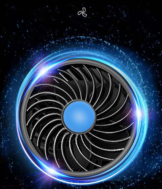 ya 12 5.22.2 5V USB Car Cooling Fan Electric Vehicle Fan with 360¡ã Rotating Head Suitable for Cars and Trucks 