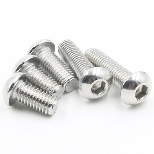 M2 M3 M4 M5 M6 Hex Socket Bolt Button Head Screws Stainless Steel ISO7380