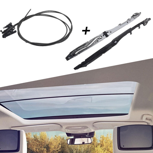 ya 8 5.26.2 Complete Sunroof Replacement Kit With Glass Cables+Track Assembly for for Ford F150