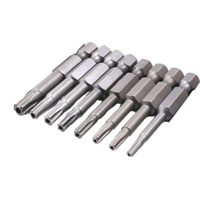 ya 26 Torx Screwdriver Bit Set 8pcs T8 T40 Suitable for Various Applications
