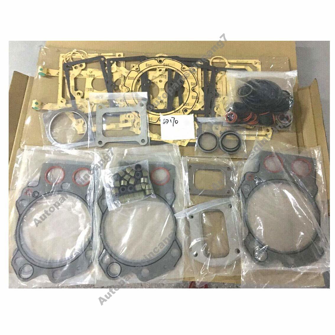 ya 5 8.7 6D170 Engine Full Overhaul Gasket Kit 6162-K2-1302 for Komatsu Excavator Engine
