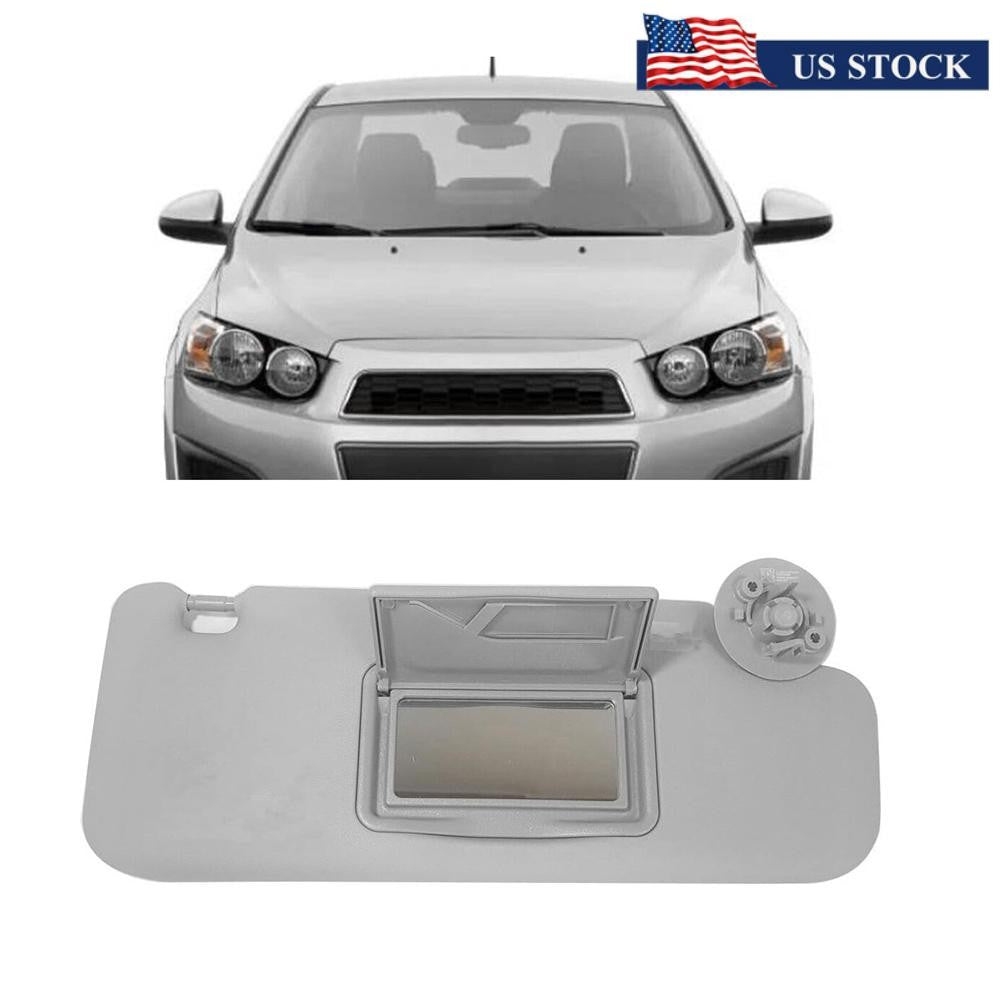 ya 5 8.7 Car Right Passenger Side Sun Visor Gray for CHEVROLET Sonic Spark CB175526S88
