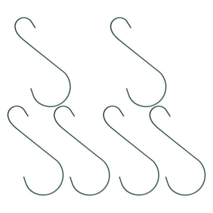 ya 14 6 Pcs Flower Pot Hanger Outdoor Multi Purpose Shaped Hooks Planter Metal Garden