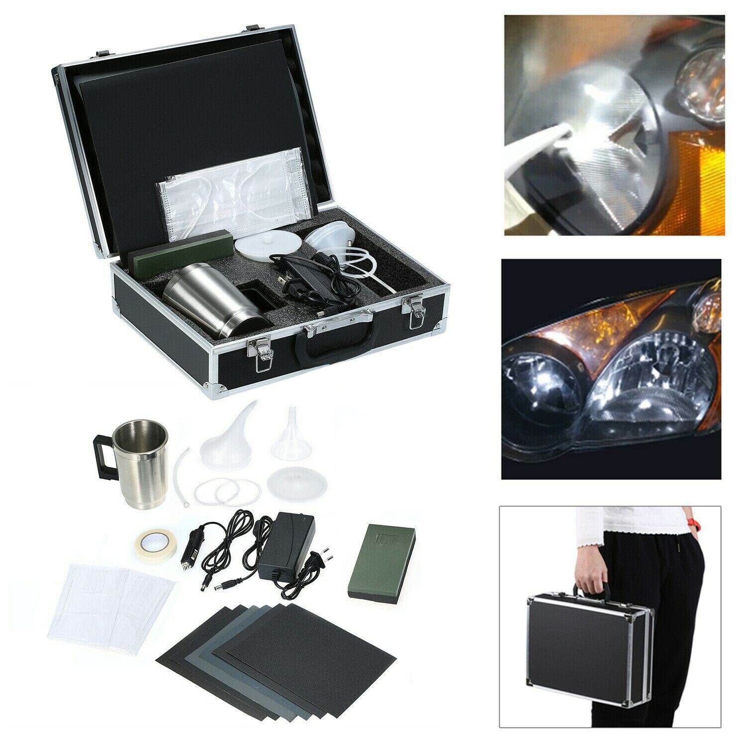 ya 5 8.7 Car headlight repair kit car headlight Polish repair scratch remover