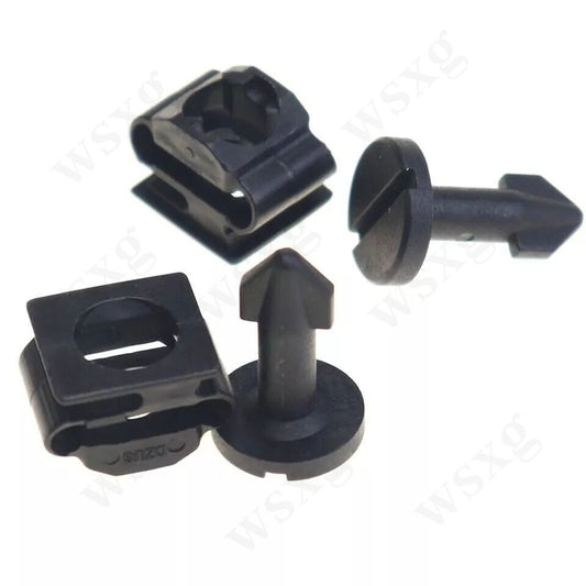 ya 1 8.5.1 2set Engine Cover Stud Stay Grommet Kits for Honda 91501SS8A01, 91601SS8A01