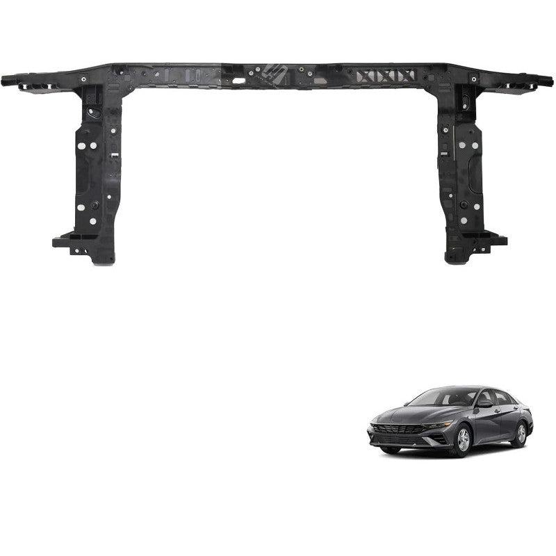 ya 27 6.21 Front Radiator Support Assembly For 2024 2025 for Hyundai for Elantra 64101AA500 Black