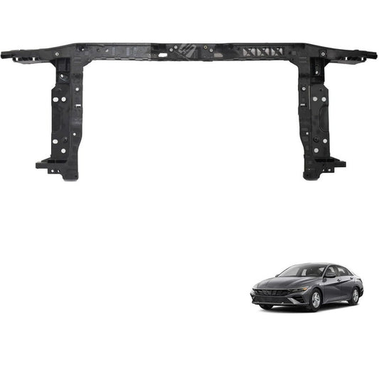 ya 27 6.21 Front Radiator Support Assembly For 2024 2025 for Hyundai for Elantra 64101AA500 Black