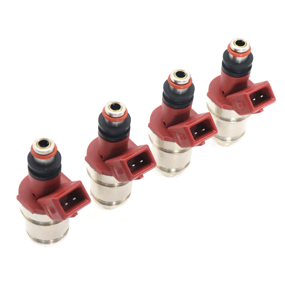 ya 1 8.5.3 1990-1994 4PCS for D21 Pickup 1995 2.4L Fuel Injector 16600-86G00 JS21-1