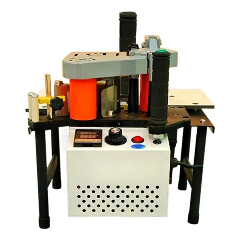ya 26 7.28.3 Edge Banding Machine Portable Wood PVC Two-sided Gluing Edge Bander with Traya