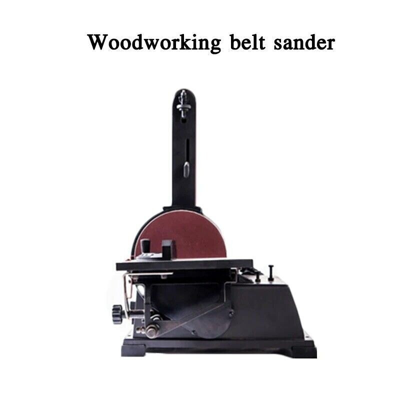 ya 17 Woodworking Belt Sand Disc Machine Automatic Chip Removal Induction Sand Machine