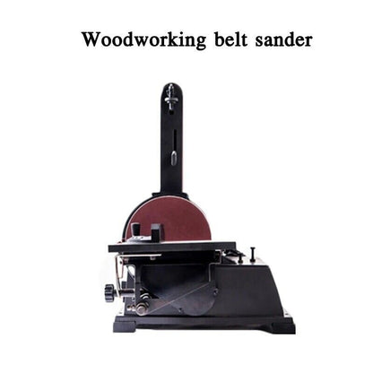 ya 17 Woodworking Belt Sand Disc Machine Automatic Chip Removal Induction Sand Machine