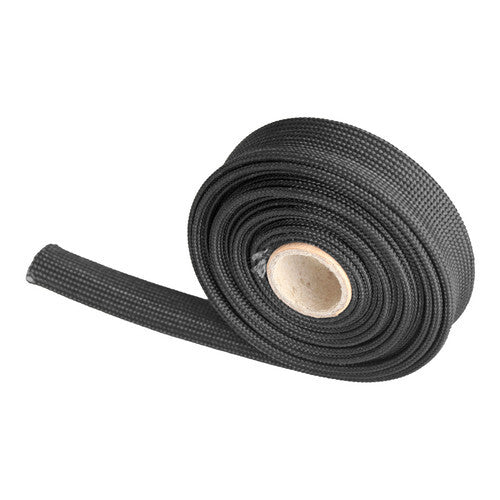 ya 5 8.7 Heat Shield Sleeve- 1/2 ID x 10' Black Adjustable for Automotive Wires and Cables Brake Lines