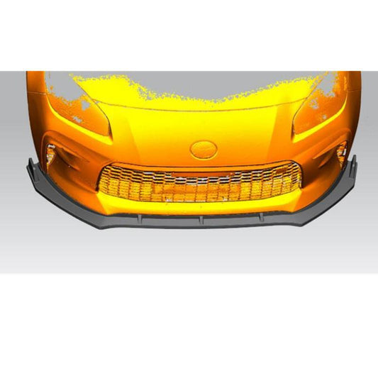 ya 4 6.17 Front Spoiler Lip Splitter Kit 3Pcs for Toyota GR86 2022-2023 2024 Matte Black