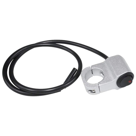 ya 1 7.4 12V 22cm Motorcycle Headlight Brake Fog Light Handlebar Switch ON OFF Button
