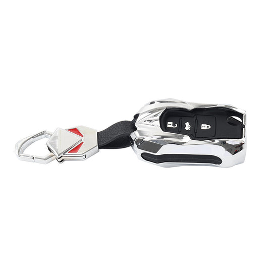 ya 10 5.28 Car Key Remote Cover Case Fob Silver for VW Beetle for Golf for JETTA for Skoda for SEAT