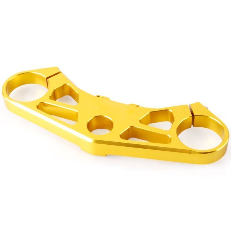 ya 5 8.7 Triple Tree Front End Upper Top Clamp for Suzuki GSXR 1000 2005 2006 Gold Motor