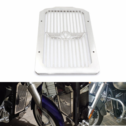 ya 1 7.8 Radiator Cover for Kawasaki Vulcan VN900 Classic/LT 2006-2019 VN900 Custom 07-19