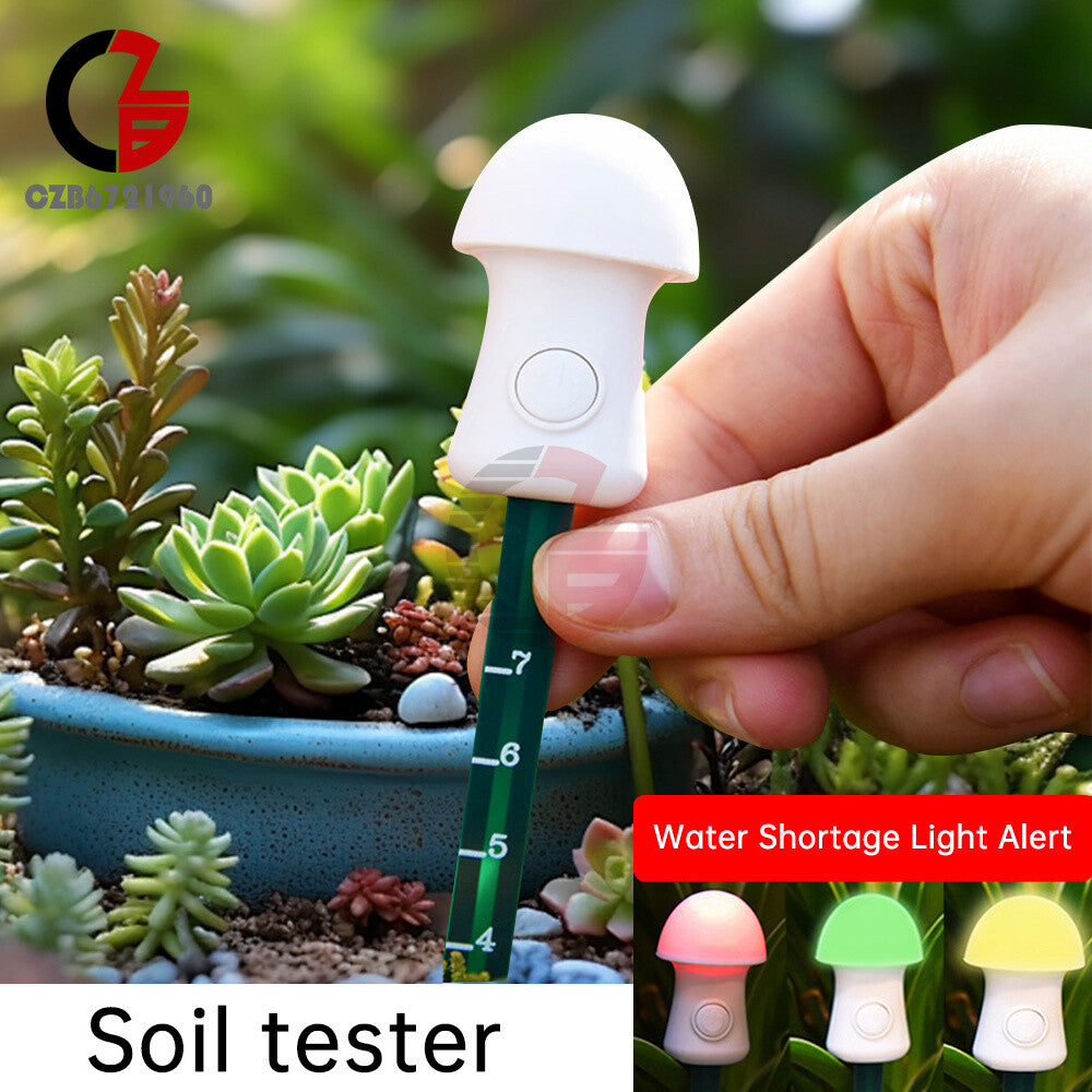 ya 26 LED Lights Alarm Moisture Sensor Moisture Monitor Detor Soil Humidity Tester