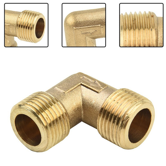 ya 28 Elbow Coupler Pipe Joint 1.2x1.2x0.51inch 16.5mm Air Compressor Assembly