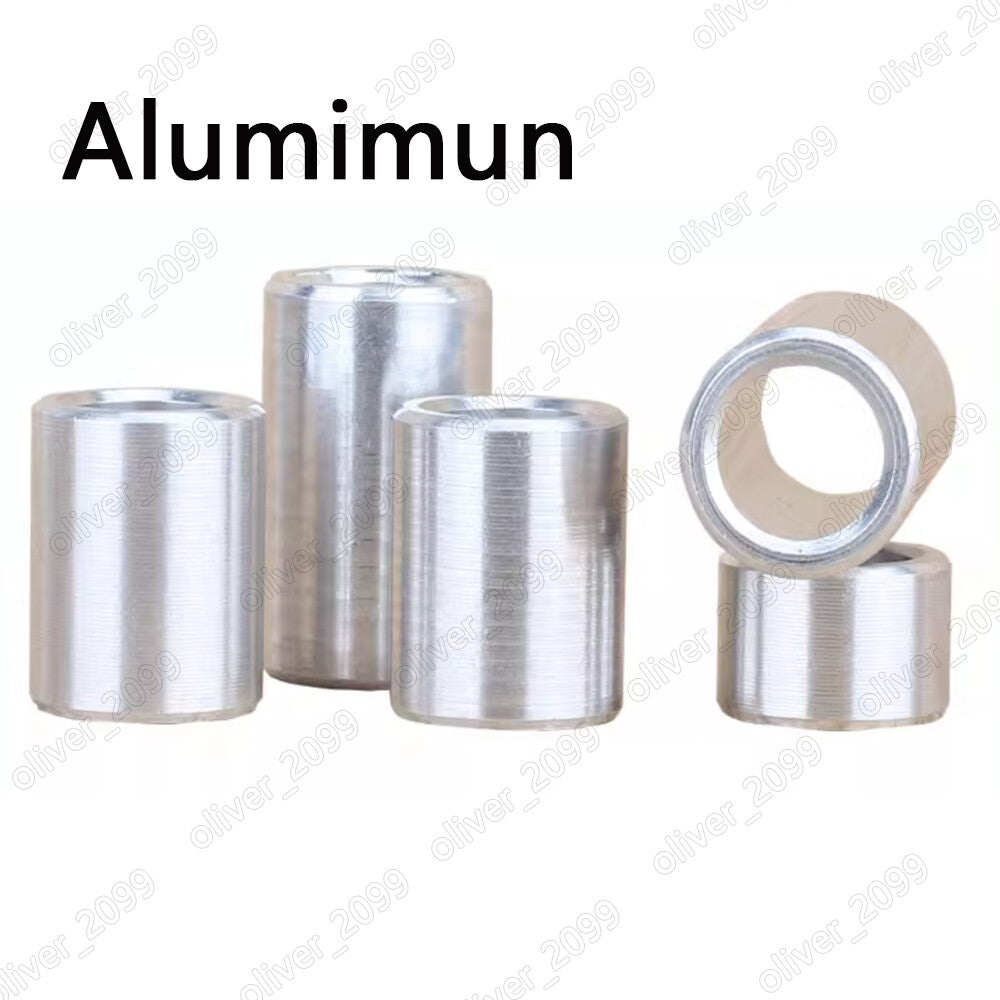 Aluminium Alloy Round Non-Thread Column Standoff Spacer Washer M3 M4 M5 M6 M8