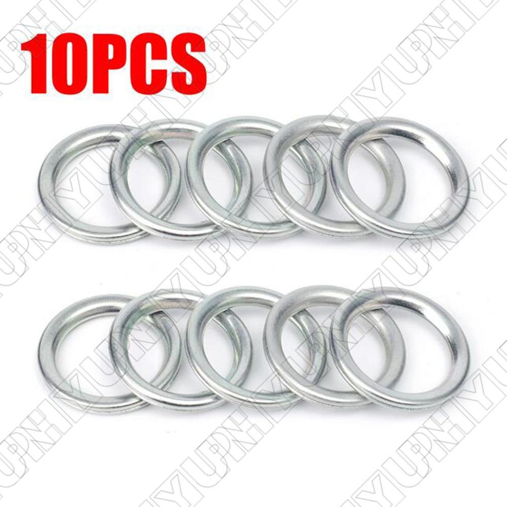 ya 12 5.21 10Pcs Oil Drain Plug Crush Washer Gasket MD050317 for Mitsubishi for Citroen for Peugeot