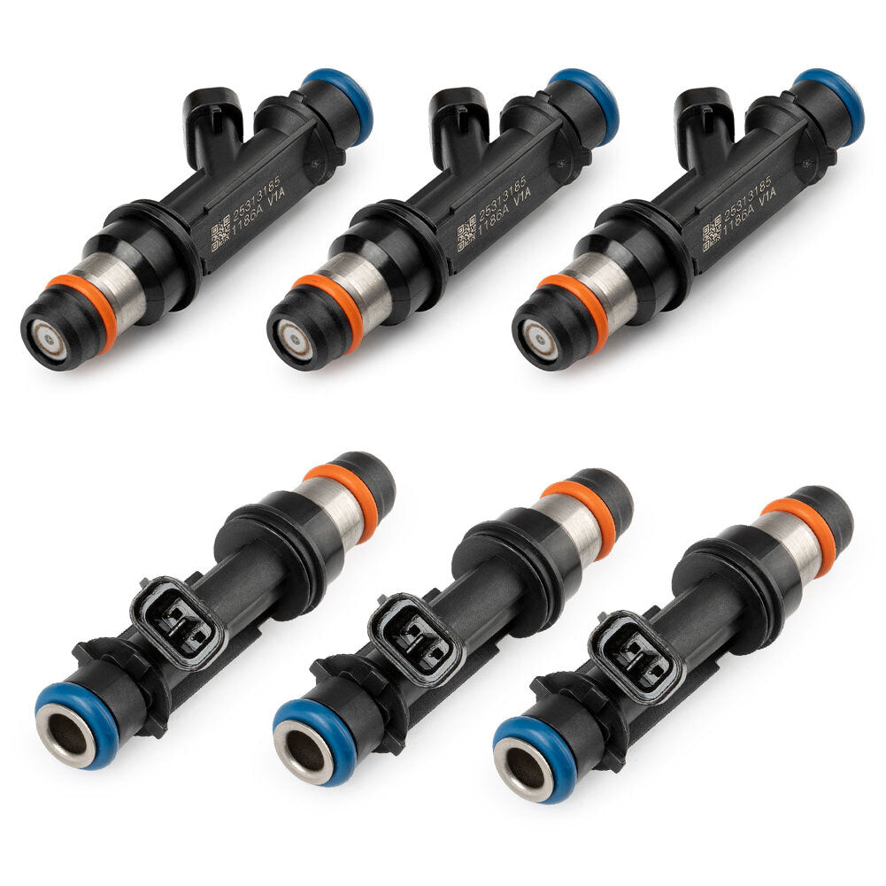 ya 5 8.7 6pcs Fuel Injectors for Chevrolet Trailblazer 4.2L for GMC Envoy 4.2L 2002 2003 2004