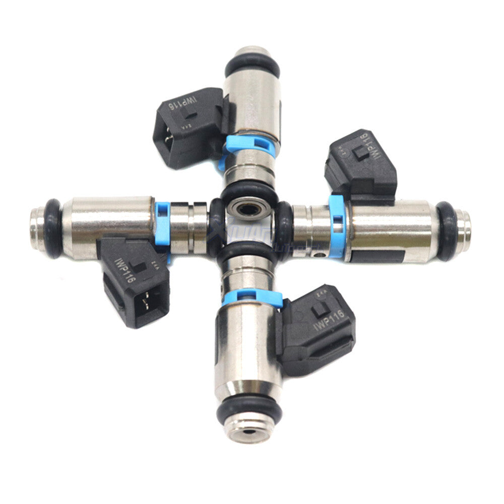 ya 1 8.5.1 for Fiat Punto Doblo Mk2 1.2 Seicento 1.1 8V 028015816 IWP116 Fuel Injector 4pcs