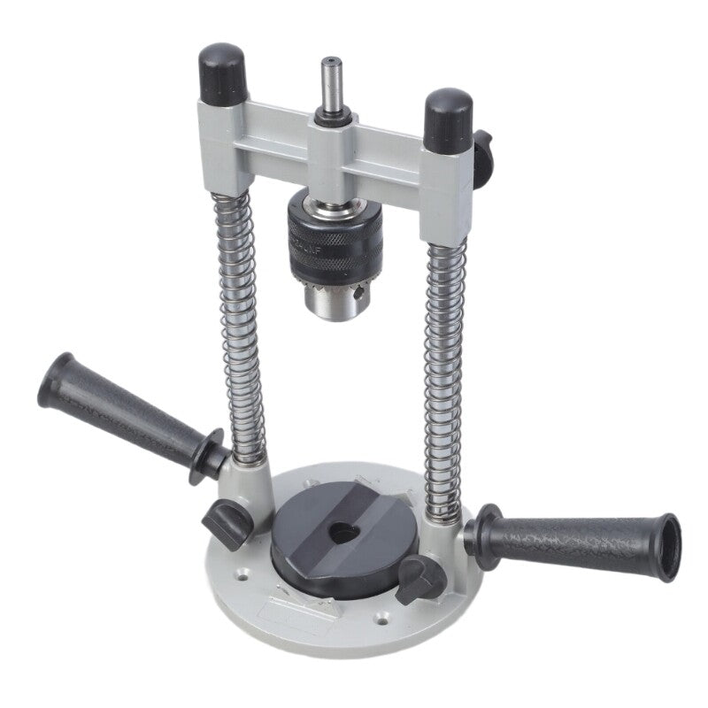 ya 17 Durable Metal Drill Jig With Alignment Disk And Grooves Base For Round Materials