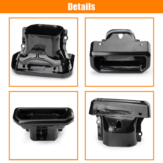 ya 4 6.17.2 84434642 84434641 for Chevy for Silverado for GMC for Sierra 19-24 Tips Bezels Black