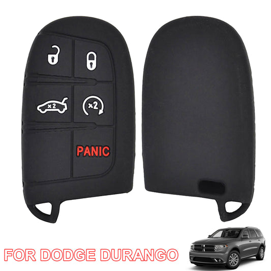 ya 5 6.16 for Dodge for Ram Journey Durango Dart for Challenger Silicone Key Case Remote Fob Cover