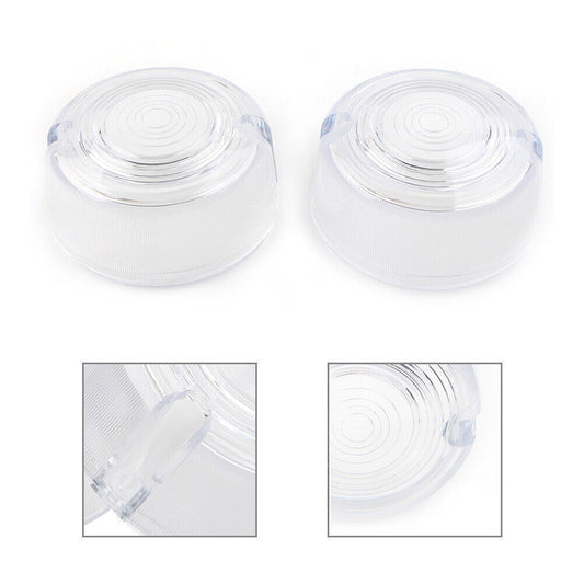 ya 1 7.2 for Harley Dyna FXD FXR Sportster XLH 883 1200 FXST 2x Turn Signal Lens Cover