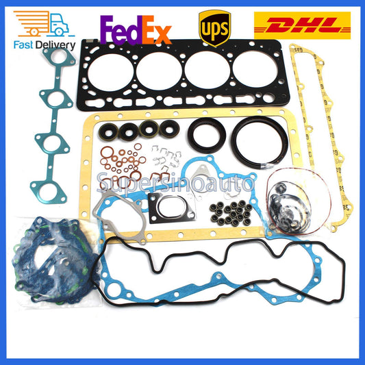 ya 27 7.2 Cylinder Full Gasket Kit Fits Kubota Bobcat T200 T250 S250 M9000 V3300(T) Engine