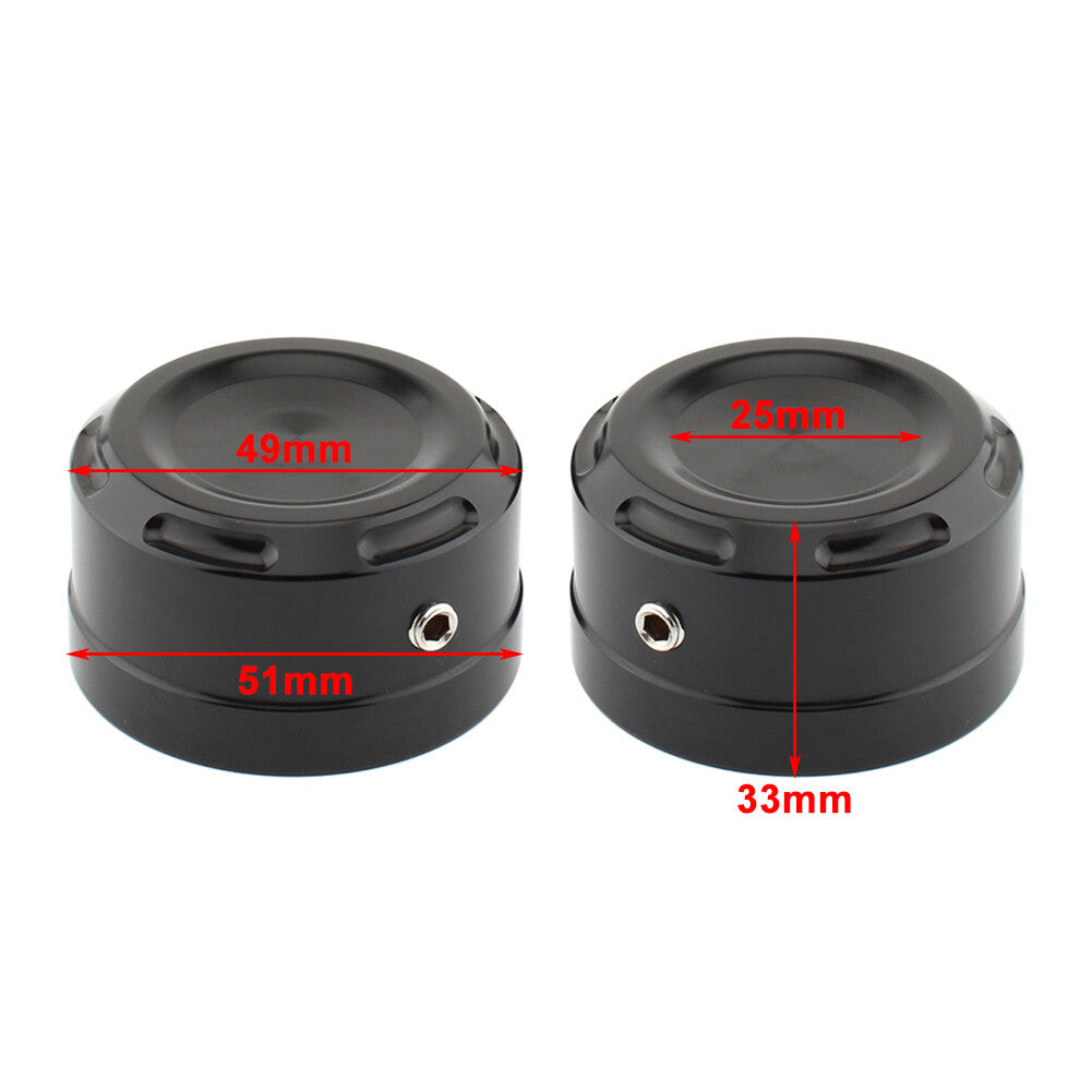 ya 5 8.7 Rear Axle Bolt Nut Cap Cover for Harley Softail 2018-2023