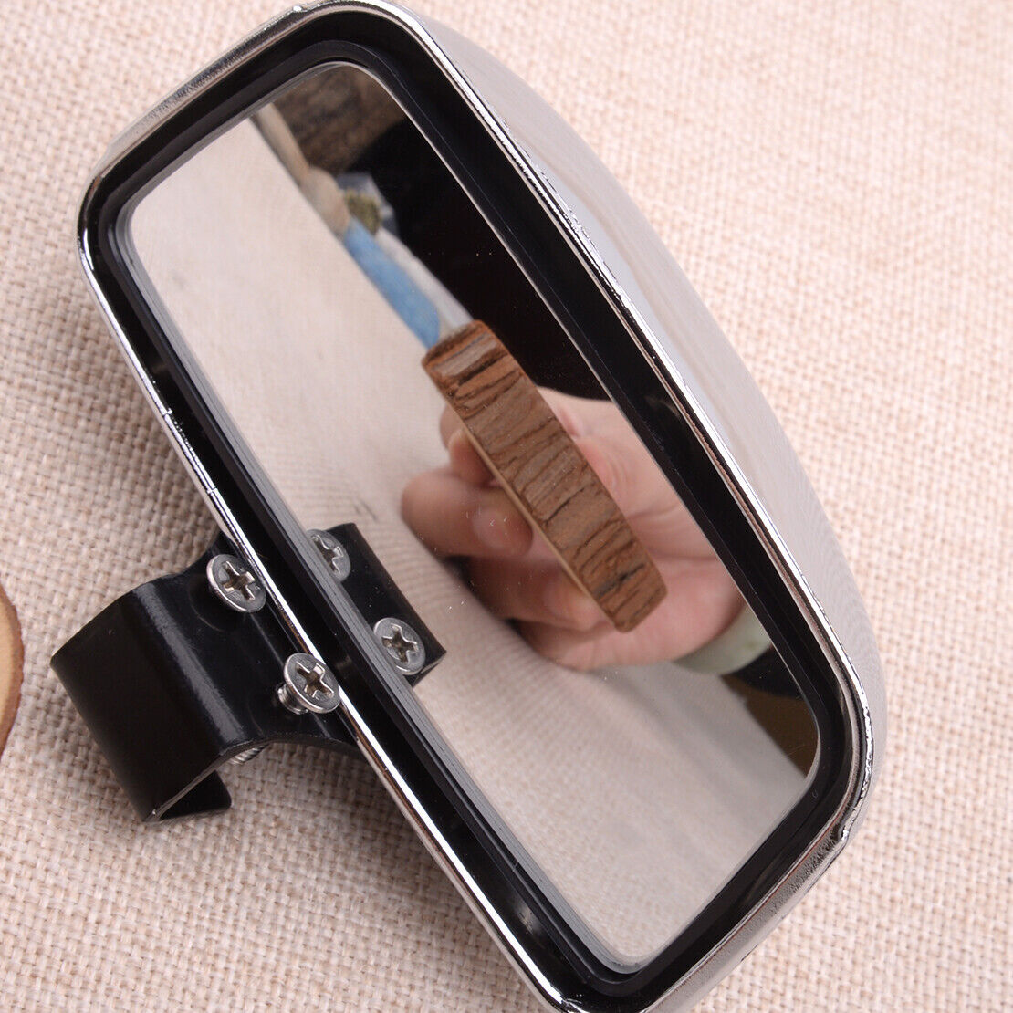 ya 1 8.5.4 1 pair silver universal blind spot wide angle rearview mirror for cars trucks
