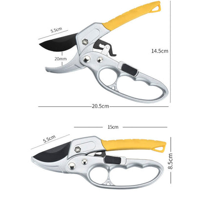 ya 25 Garden Pruning Shear High Carbon Steel Scissors Gardening Plant Scissor Tools