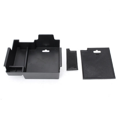 ya 5 8.7 Fit for Ford Explorer 2011-2017 Console Armrest Storage Bin Box Tray Container Black