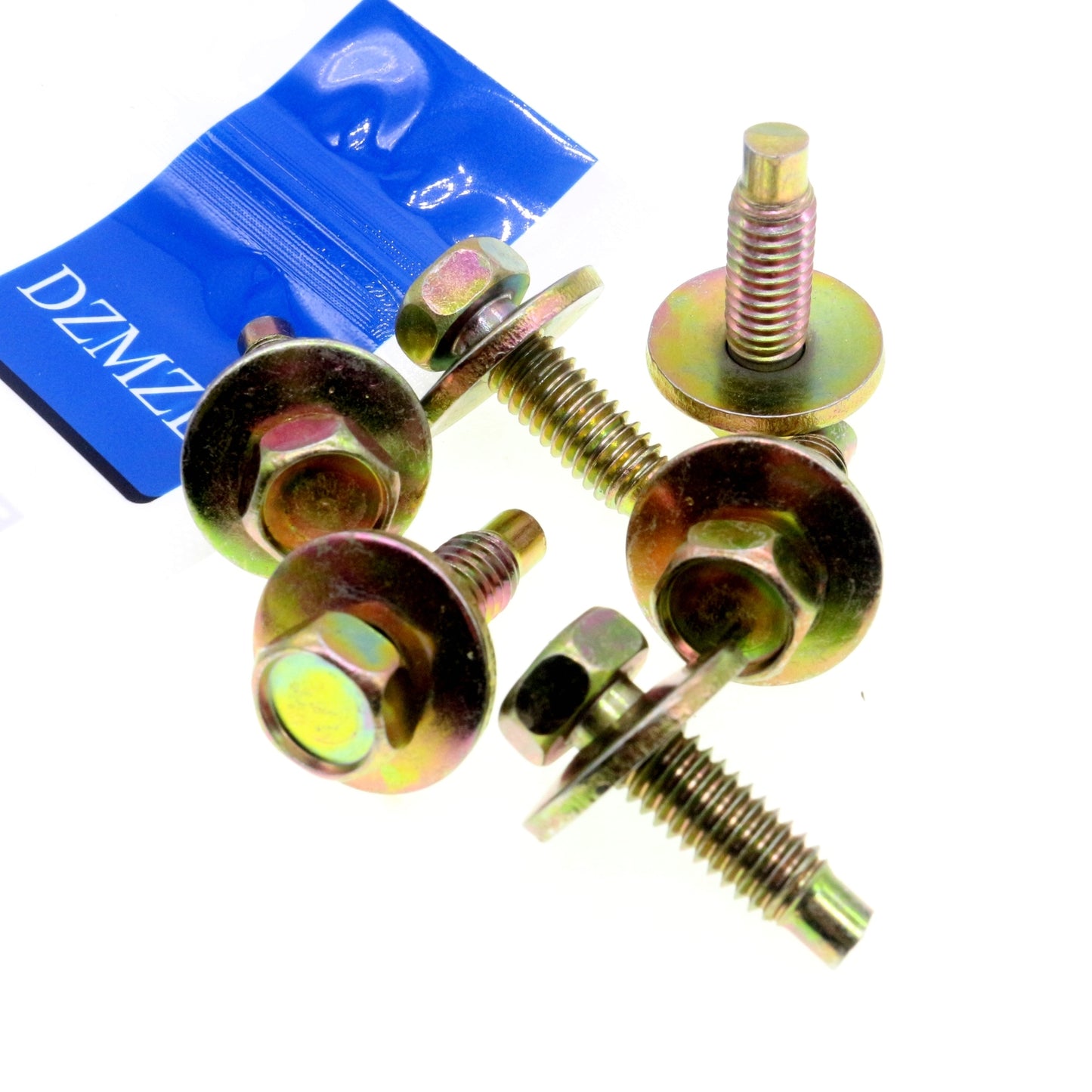 ya 7 6.10.3 20Pcs Fit for Ford 5/16-18 X 1- 1/16 Hex Head Sems Body Bolt With Dog Point