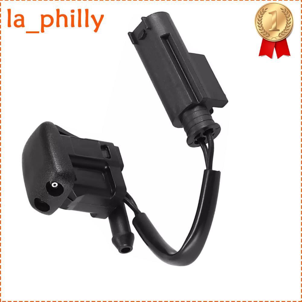 ya 13 For 525i 528i 530i 540i 1997-2003 Car Auto Heated Washer Nozzle Black Plastic